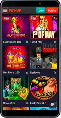 Pin Up casino games