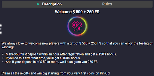 Welcome Bonus for New Players